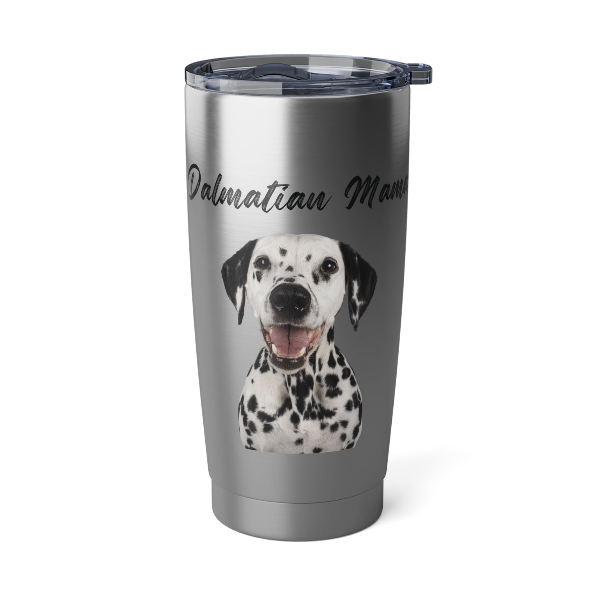 Dalmatian Mama Puppy on Stainless Steel  Tumbler 20oz for Dog Mom, Pet Owners, Dog Lover Gifts, Fun Dog Gift