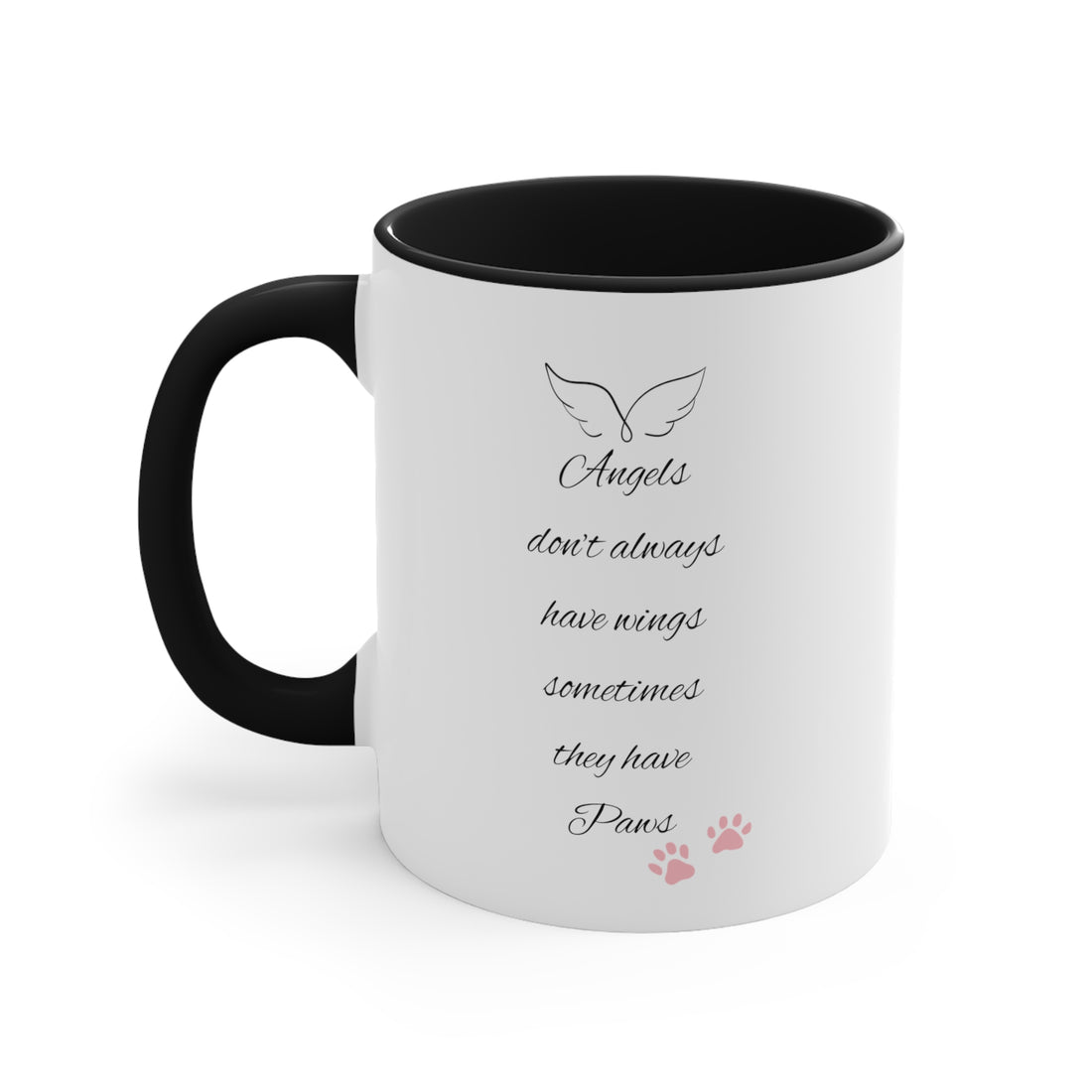 Custom Pet Memorial Cup/ Angle Wings Memorial Dog Mug Multi-Color Coffee Mug with Pet Picture