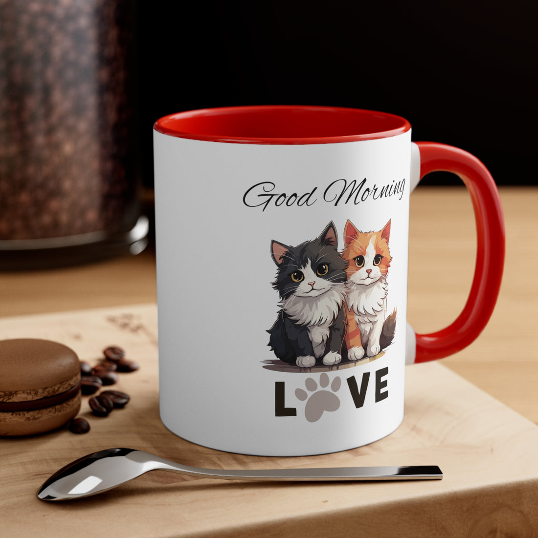 Kitty Love Custom Coffee Mug 11oz