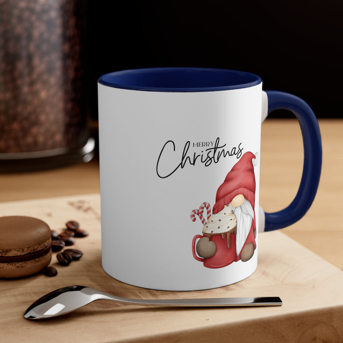 Merry Christmas Holiday Coffee Mug  Ceramic Mug, 11oz Multi Colors