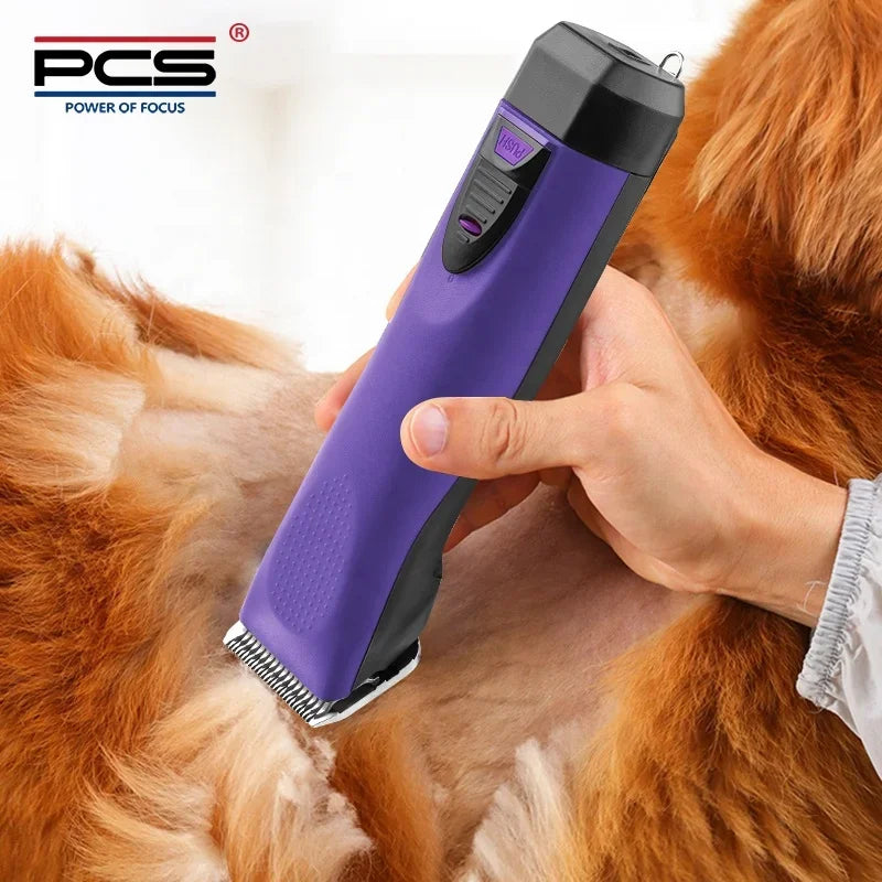 Grooming Clippers – High-Power Rechargeable Electric Pet Hair Trimmer for Dogs &amp; Horses