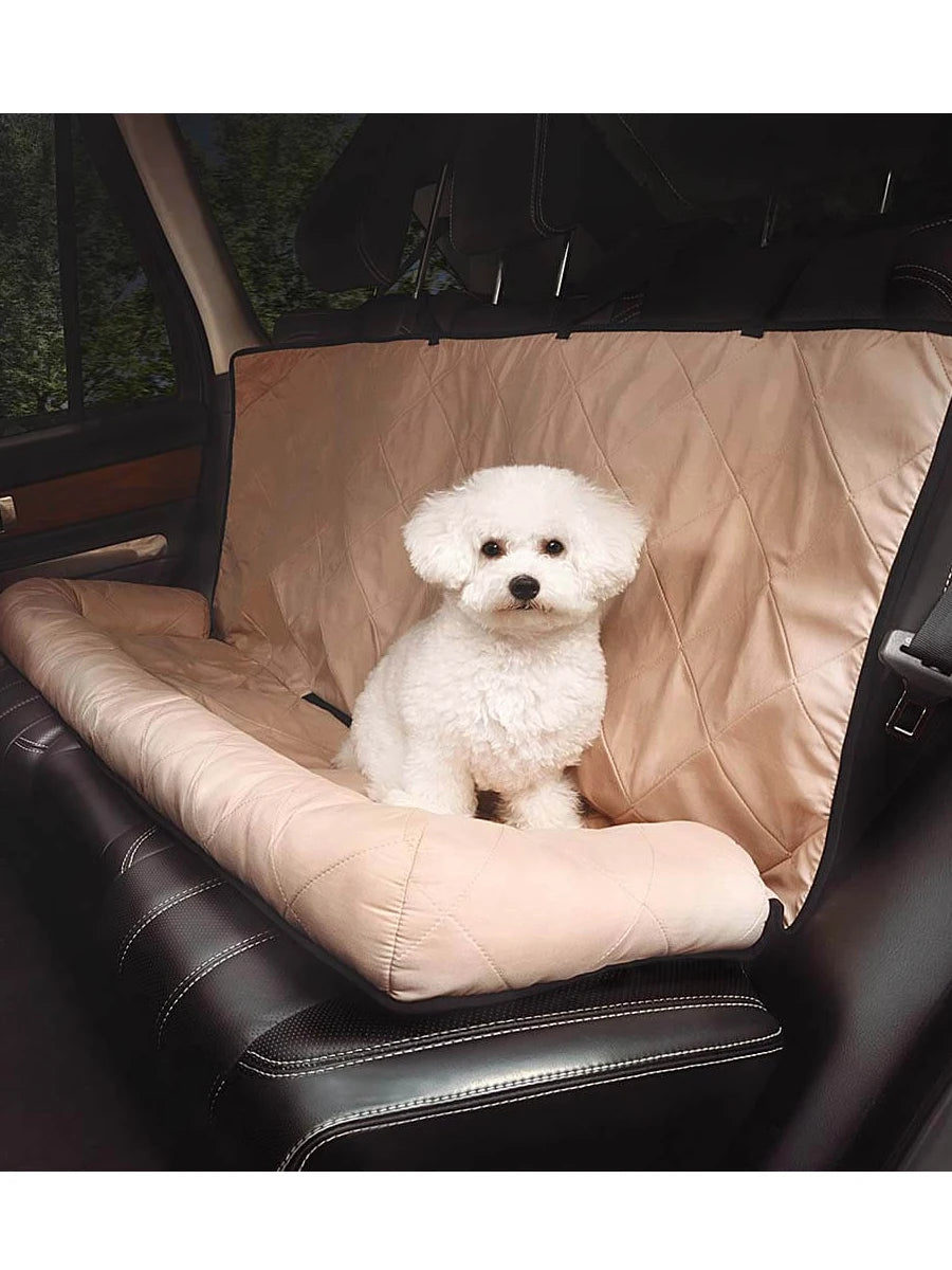 Waterproof Dog Car Seat Cover – Anti-Scratch Travel Mat &amp; Car Seat Protector for Pets