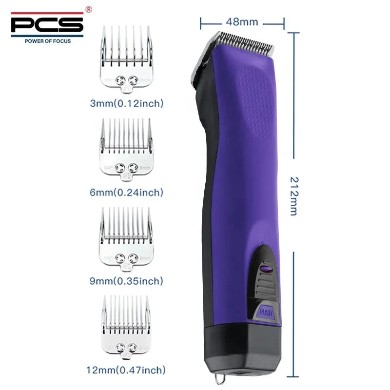 Grooming Clippers – High-Power Rechargeable Electric Pet Hair Trimmer for Dogs &amp; Horses