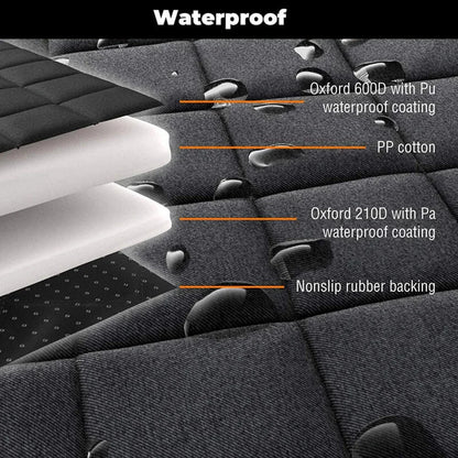 Waterproof Dog Car Seat Cover – Anti-Scratch Travel Mat &amp; Car Seat Protector for Pets