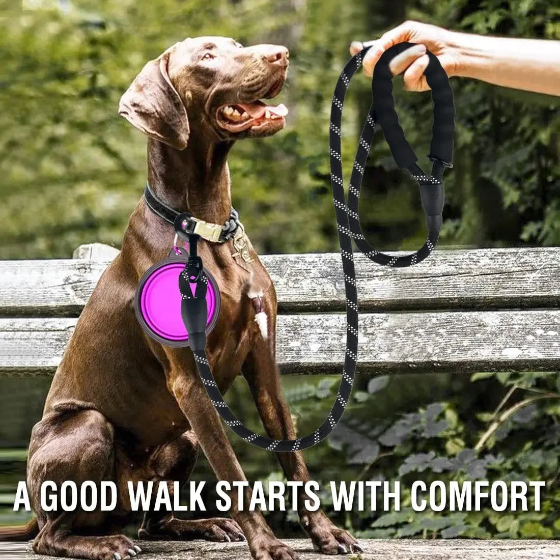 Strong Dog Leash Pet Leashes Reflective Leash For Big Small Medium Dog Leash Drag Pull Tow Golden Retriever