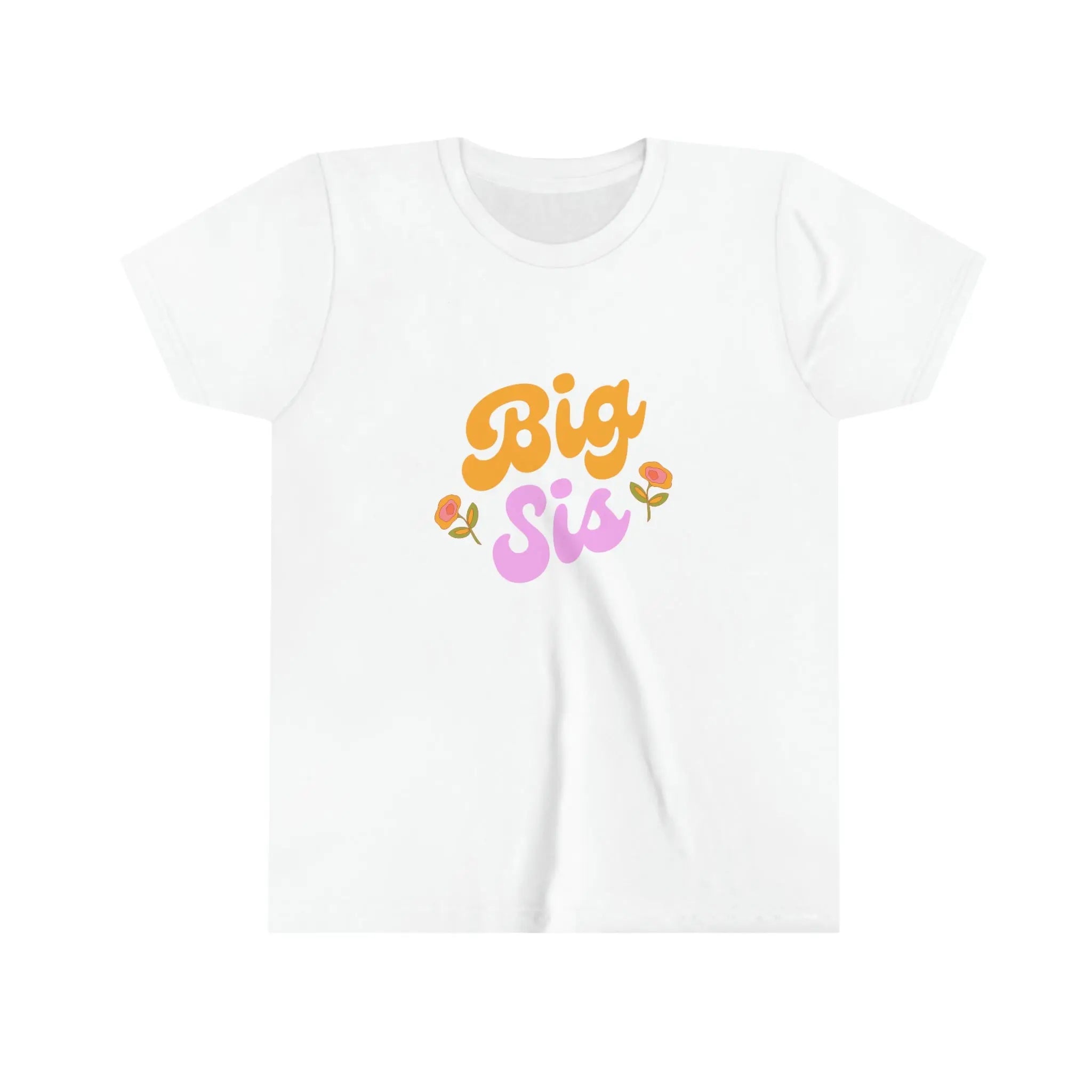 Big Sis Kids T-shirt- Youth Short Sleeve Tee Printify