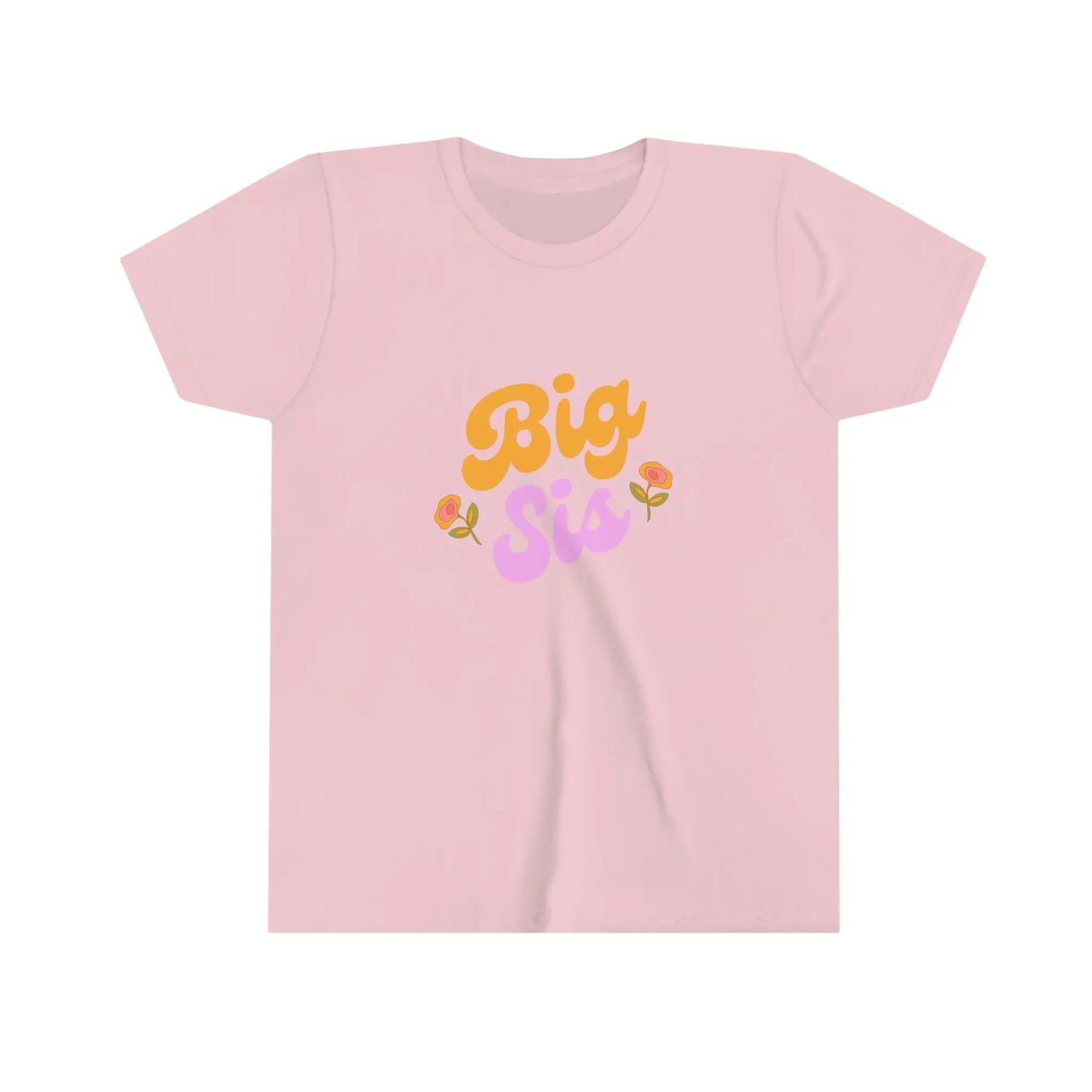 Big Sis Kids T-shirt- Youth Short Sleeve Tee Printify