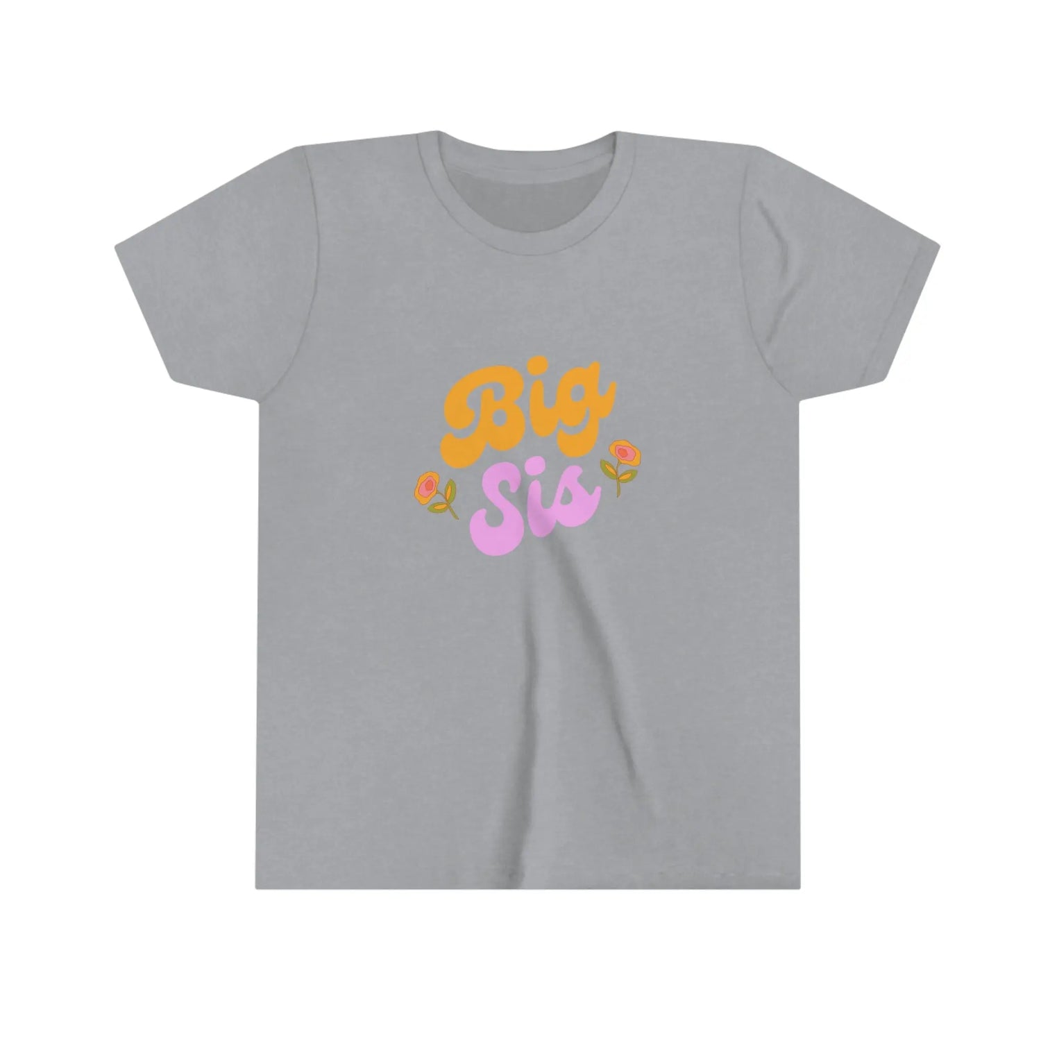 Big Sis Kids T-shirt- Youth Short Sleeve Tee Printify