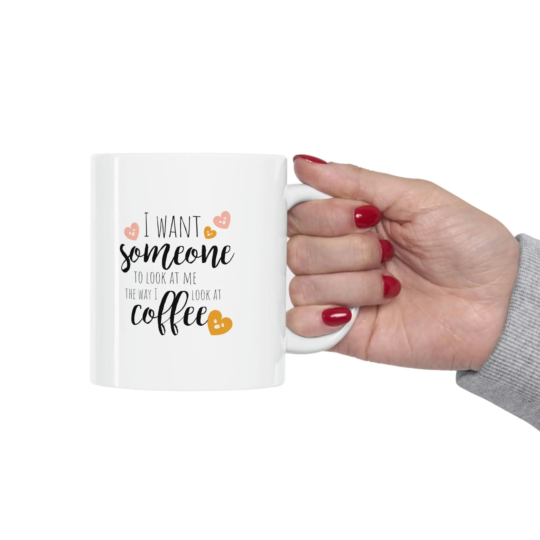 I want some Coffee= Coffee Mug Gifts- Ceramic Mug 11oz Printify