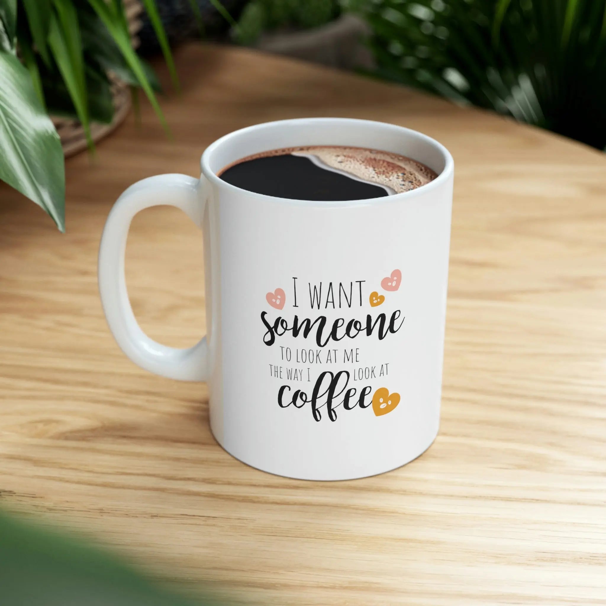 I want some Coffee= Coffee Mug Gifts- Ceramic Mug 11oz Printify